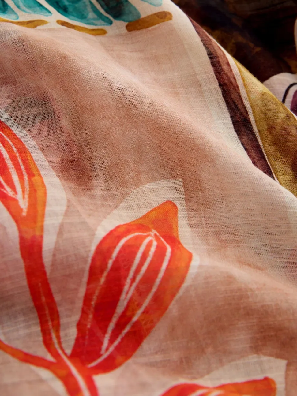 Marrrakesh Scene Print Maxi Kaftan