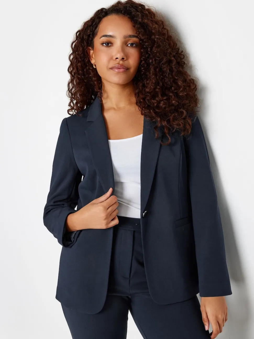 M&Co Blue Tailored Blazer