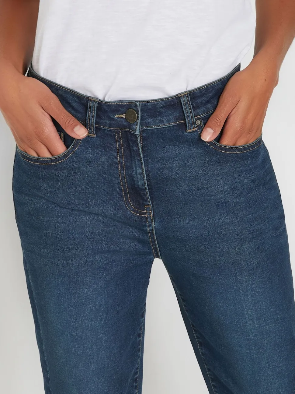 M&Co Dark blue Mom Jeans