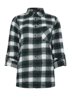 M&Co Green Check Shirt