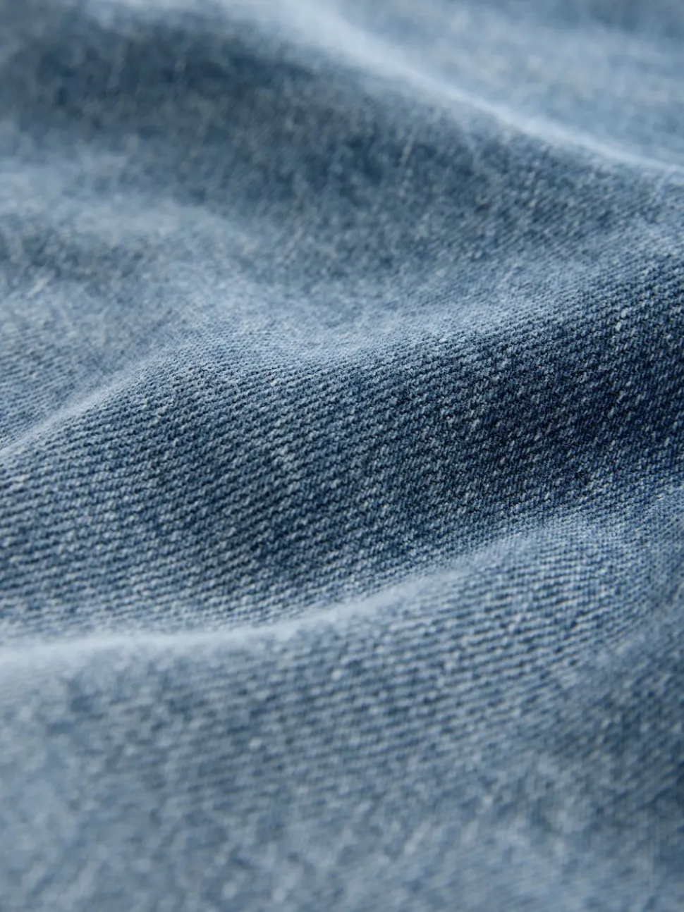 Mid Blue Boyfriend Turn Up Jeans