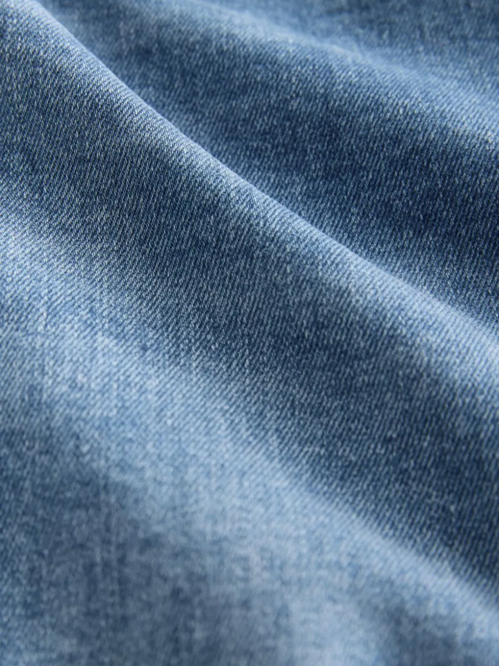 Mid Blue Denim Hourglass Mid Rise Stretch Slim Jeans
