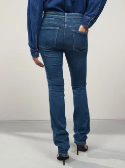 Mid Blue Denim Lift, Slim And Shape Bootcut Jeans