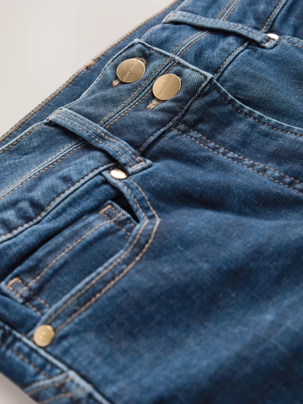 Mid Blue Denim Lift, Slim And Shape Bootcut Jeans