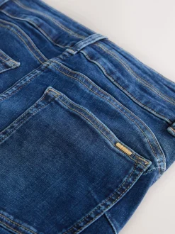 Mid Blue Denim Wash Lift Slim And Shape Skinny Jeans