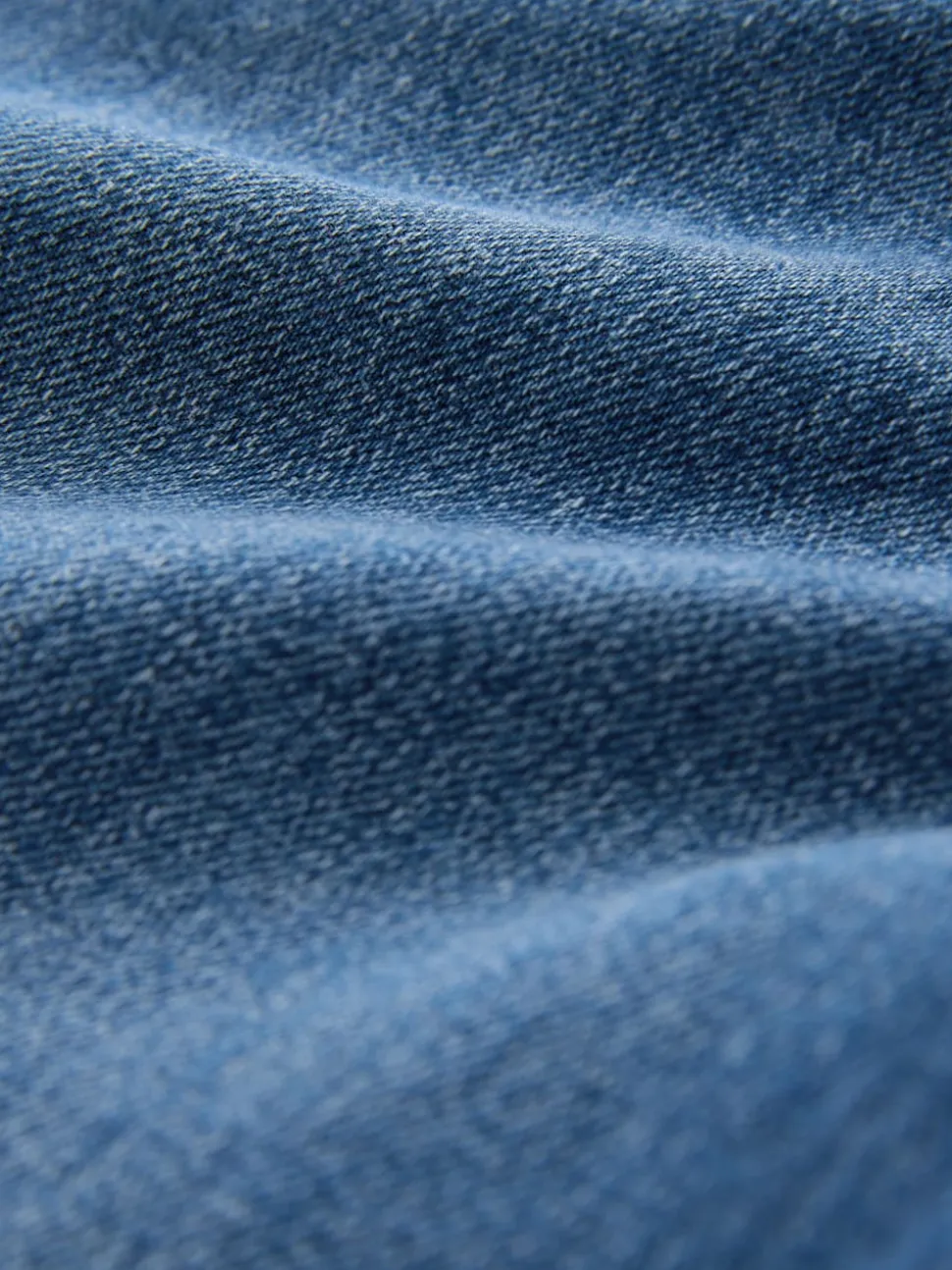 Mid Blue Stovepipe Straight Leg Jeans