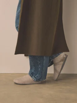 Mink Brown Forever Comfort Leather Clean Footbed Clogs