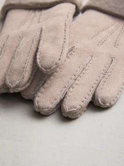 Mink Brown N. Premium Leather Sheepskin Gloves