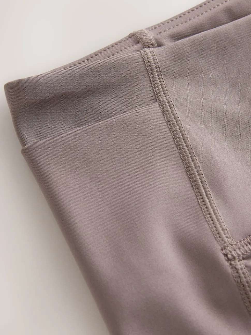 Mink Brown Power Active Sports Leggings with Pocket