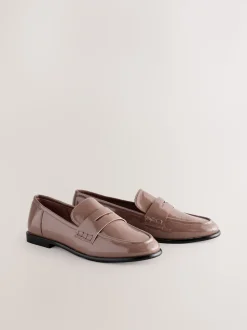 Mocha Brown Forever Comfort® Round Toe Penny Loafers
