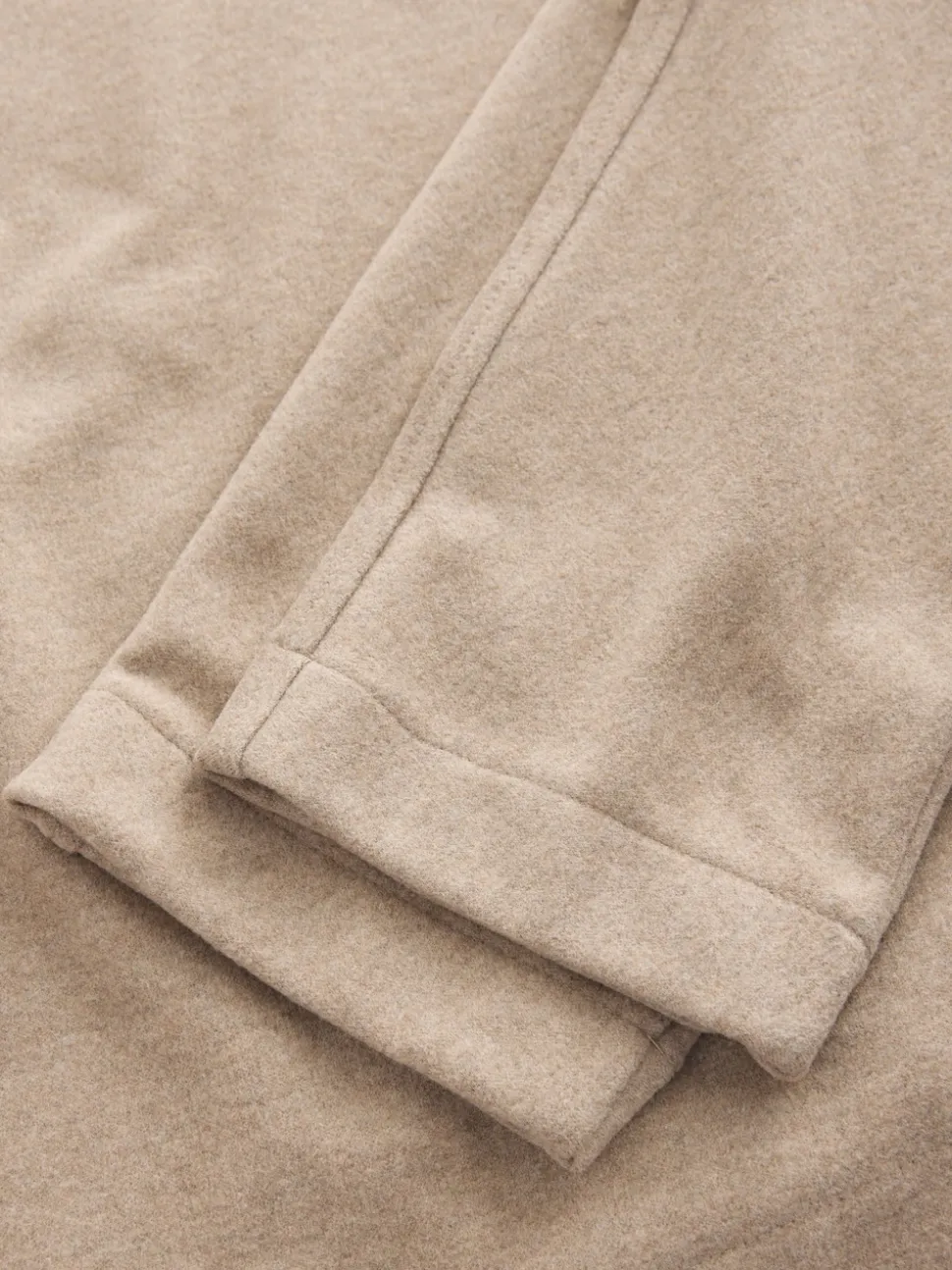 Mocha Brown Soft Brushed Finish Slouch Neck Longsleeve Sweatshirt