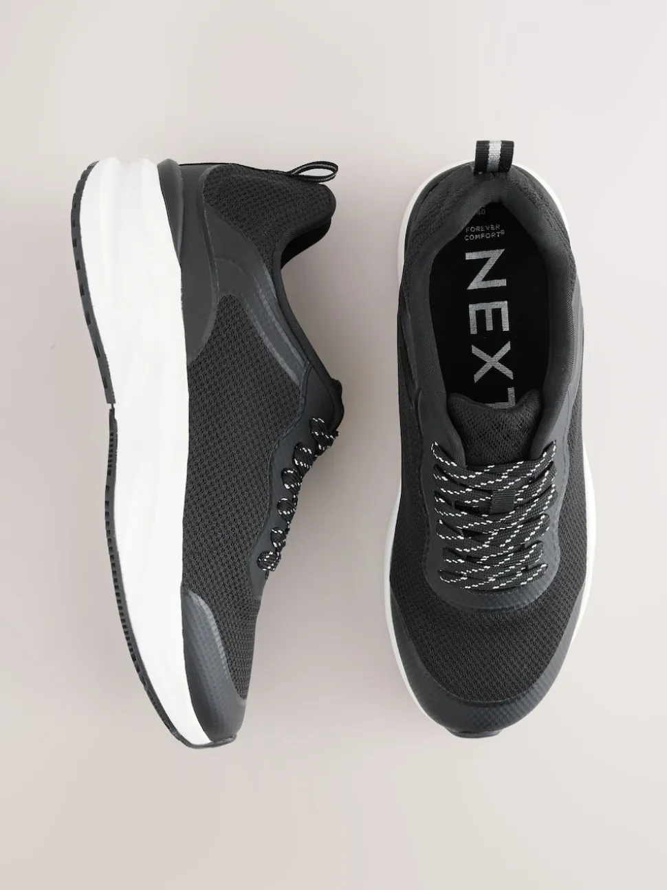 Monochrome Forever Comfort® Chunky Sole Gym Trainers