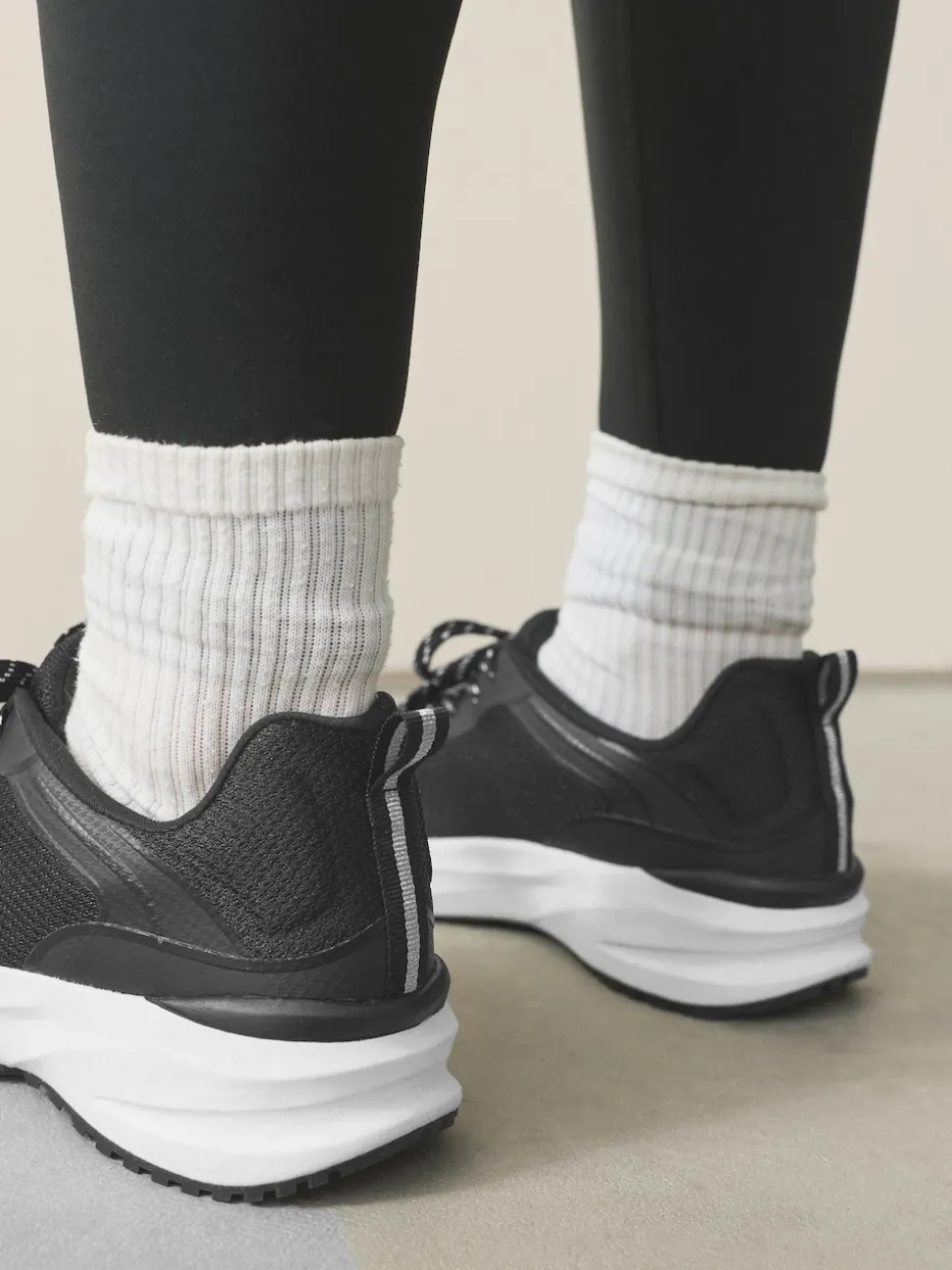 Monochrome Forever Comfort® Chunky Sole Gym Trainers