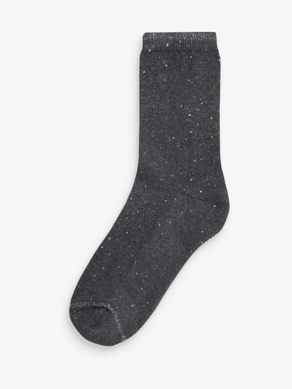 Monochrome Neppy Cushion Sole Socks 4 Pack