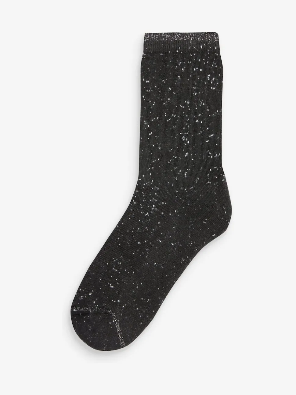 Monochrome Neppy Cushion Sole Socks 4 Pack