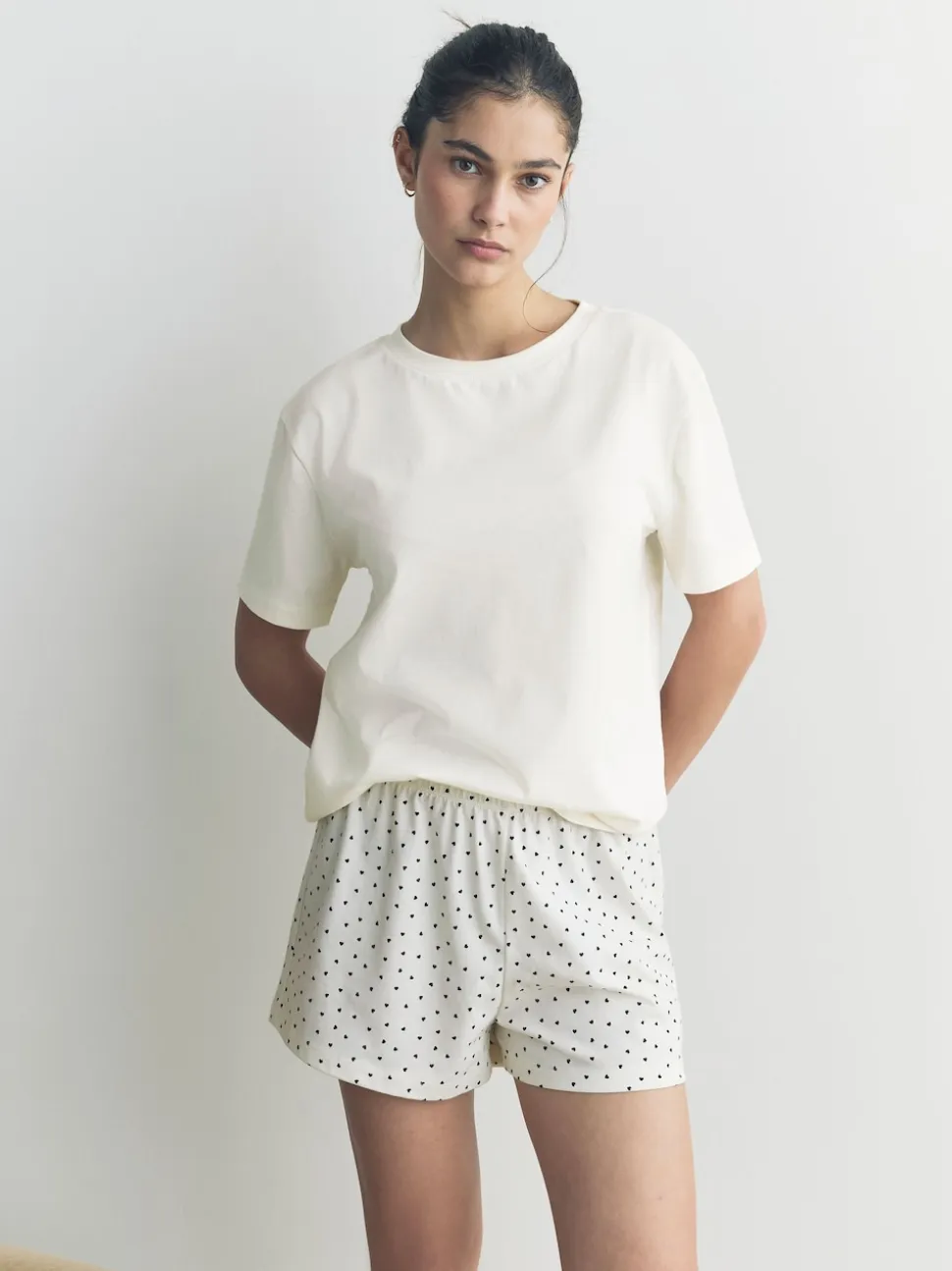 Monochrome Short Set Pyjamas 3 Pack