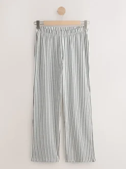 Monochrome Stripe Short Sleeve Pyjamas 2 Pack