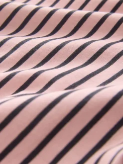 Monochrome Stripe Short Sleeve Pyjamas 2 Pack