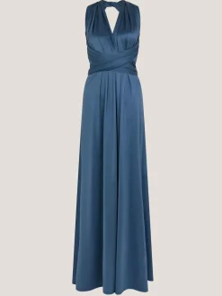 Monsoon Blue Thea Multiway Bridesmaid Dress