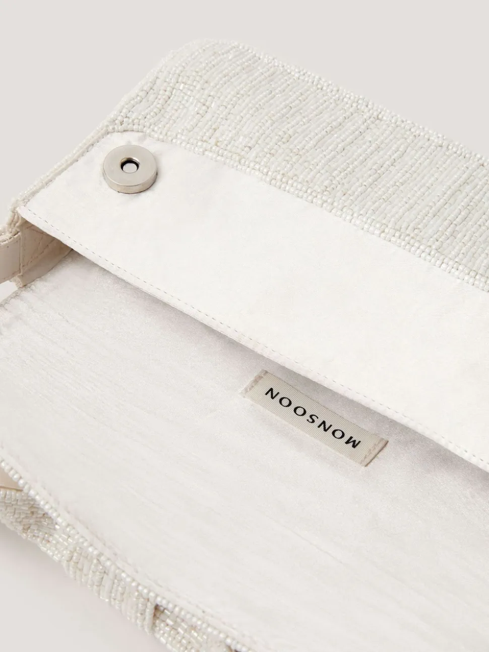 Monsoon Natural Ayla Beaded Bow Bag