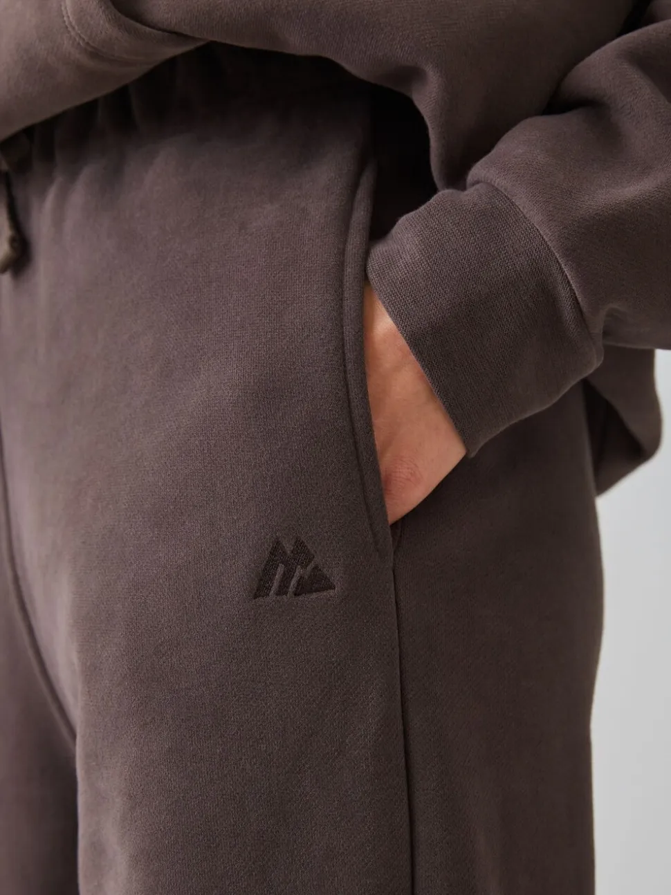 Montirex Brown Form Fleece Joggers