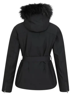 Mountain Warehouse Black Womens Swiss Recco Snow Ski Jacket