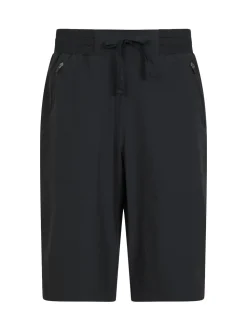 Mountain Warehouse Black Womens Explorer Long Shorts