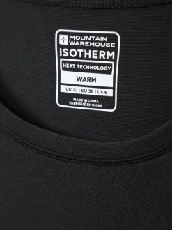 Mountain Warehouse Black Keep The Heat Quick Drying Thermal Top