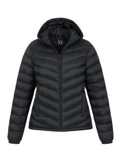 Mountain Warehouse Black Seasons Womens Water-Resistant Padded Jacket