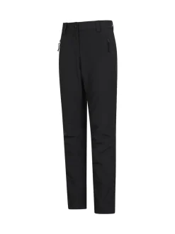 Mountain Warehouse Black Arctic II Womens Thermal Fleece Lined Short Trousers