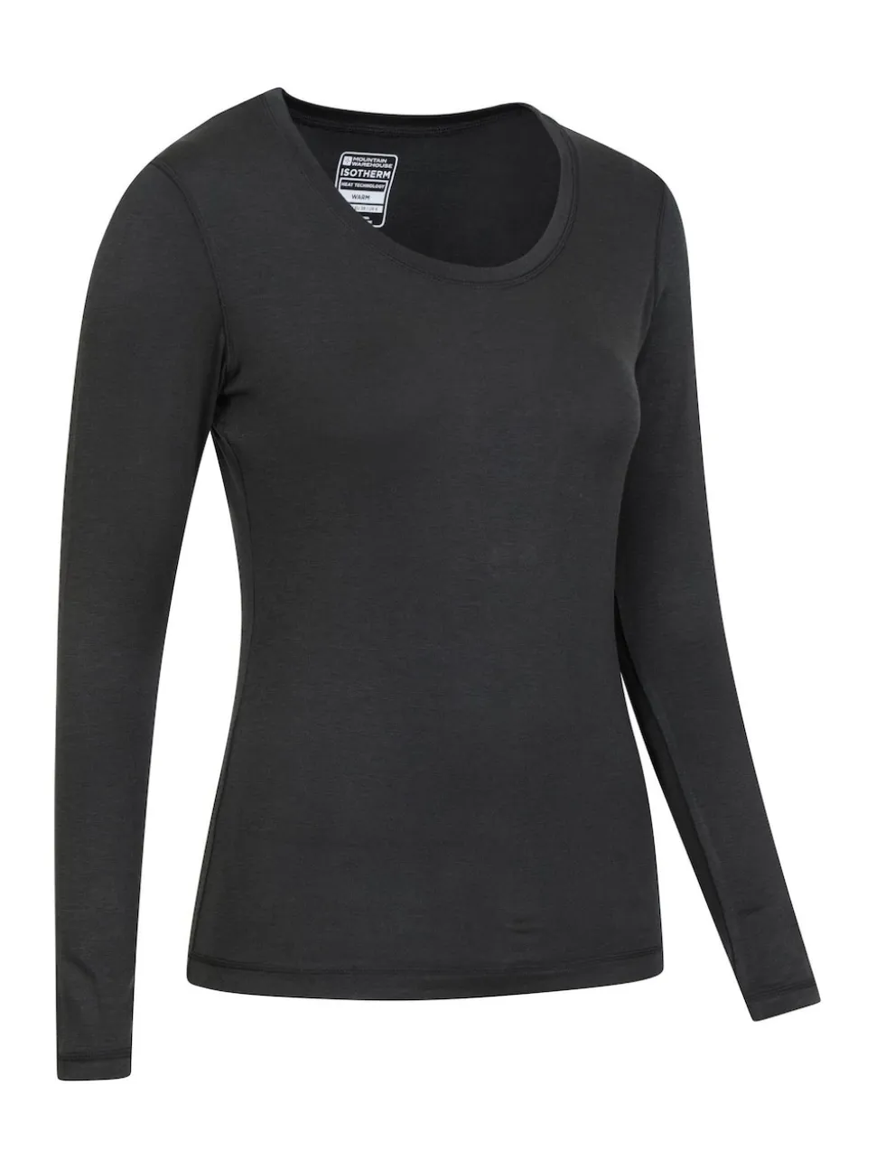 Mountain Warehouse Black Womens Keep The Heat Thermal Top and Pants Set