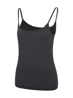 Mountain Warehouse Black Keep The Heat Isotherm Cami Top