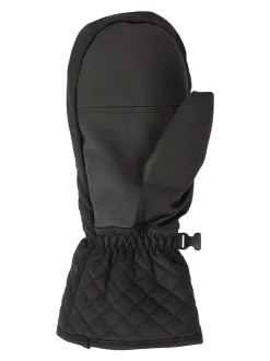 Mountain Warehouse Black Arctic Mist Womens Waterproof Ski Mittens