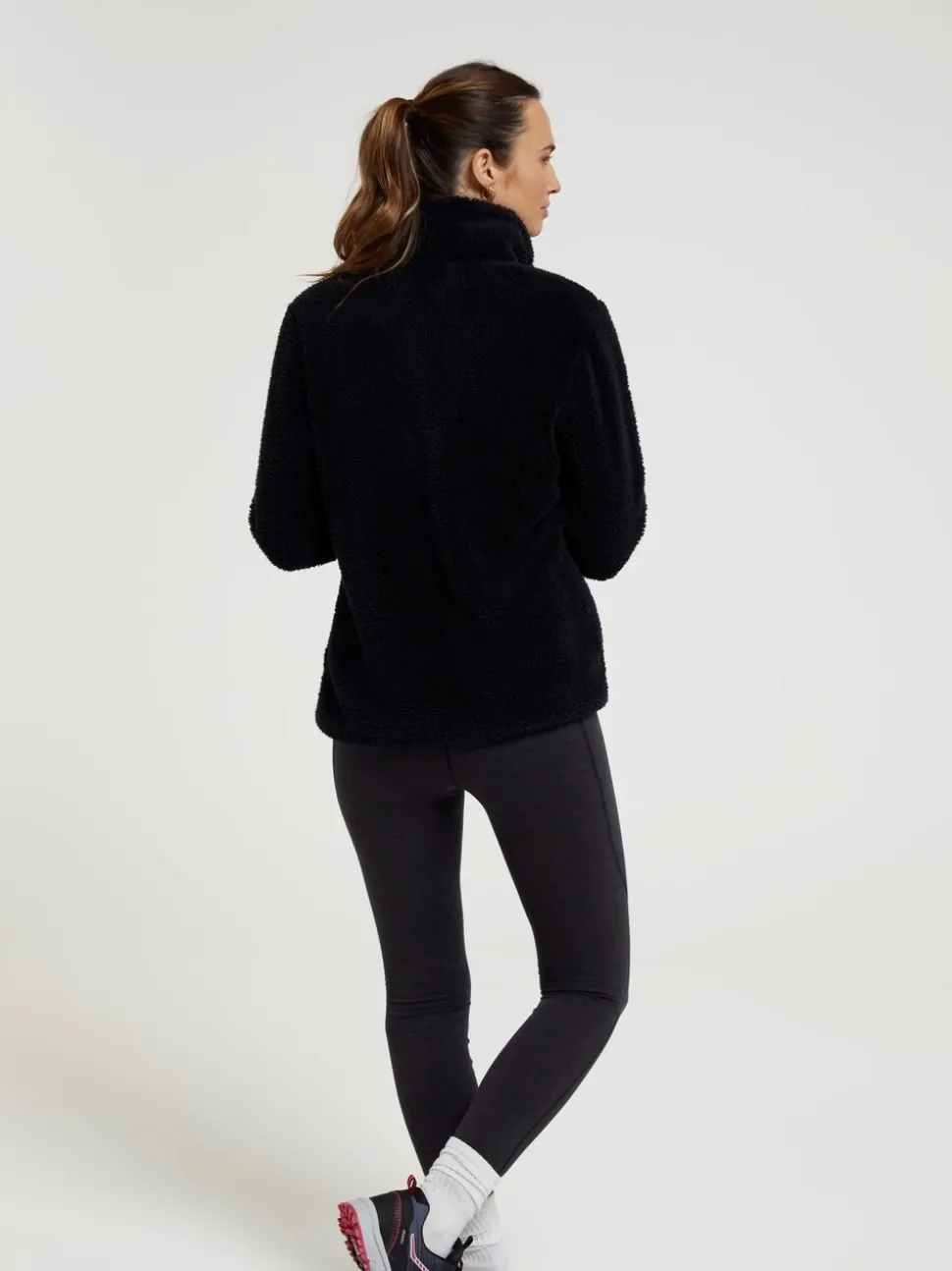Mountain Warehouse Black Teddy Womens Fleece