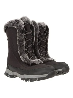 Mountain Warehouse Black Womens Ohio Snow Boots