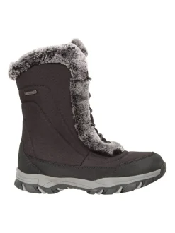 Mountain Warehouse Black Womens Ohio Snow Boots