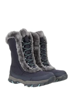 Mountain Warehouse Blue Womens Ohio Snow Boots