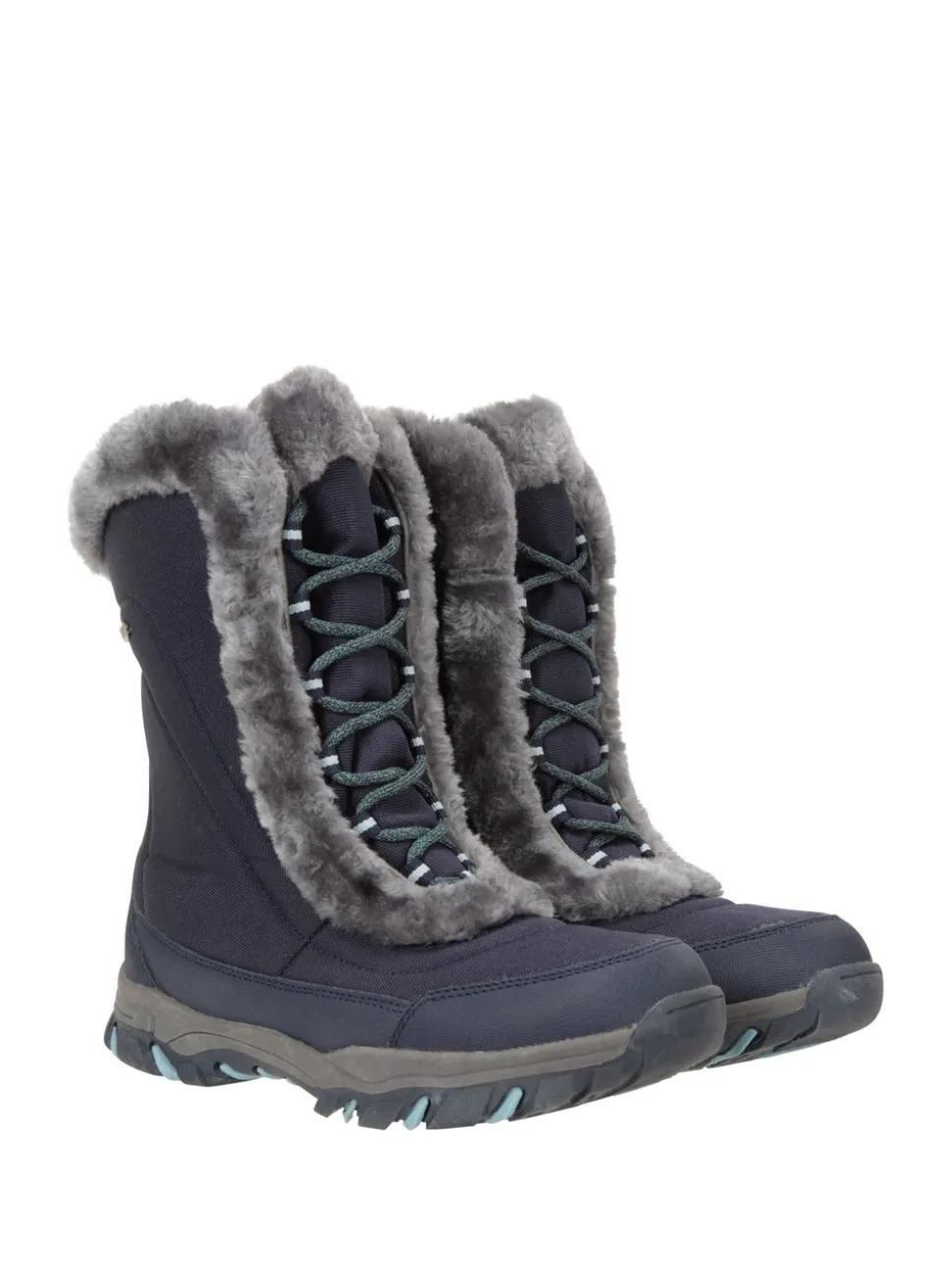 Mountain Warehouse Blue Womens Ohio Snow Boots