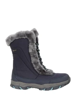 Mountain Warehouse Blue Womens Ohio Snow Boots