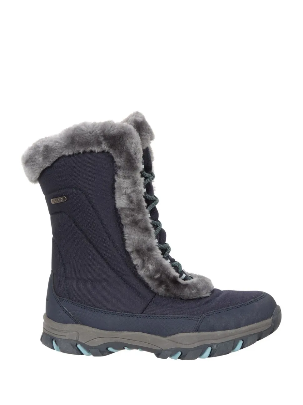 Mountain Warehouse Blue Womens Ohio Snow Boots
