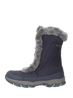 Mountain Warehouse Blue Womens Ohio Snow Boots