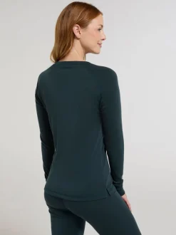 Mountain Warehouse Green Talus Womens Round Neck Thermal Top
