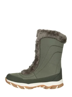 Mountain Warehouse Green Womens Ohio Snow Boots