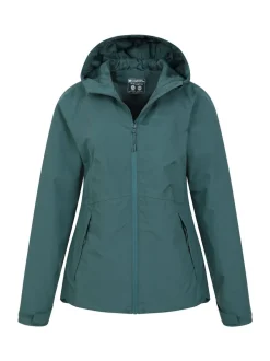 Mountain Warehouse Green Womens Vancouver II Waterproof Jacket