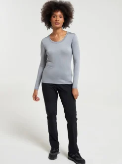 Mountain Warehouse Grey Keep The Heat Quick Drying Thermal Top