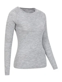 Mountain Warehouse Grey Womens Merino II Thermal Top
