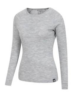 Mountain Warehouse Grey Womens Merino II Thermal Top