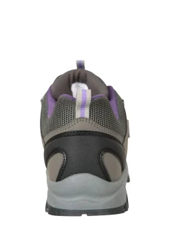 Mountain Warehouse Grey Womens Path Waterproof Walking Shoes