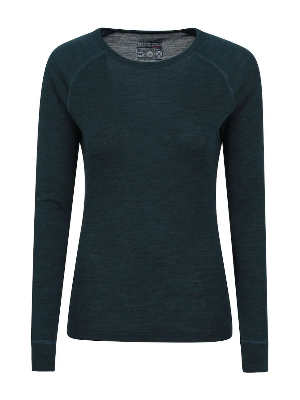 Mountain Warehouse Light Blue Womens Merino II Thermal Top