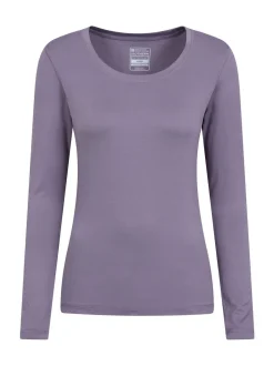 Mountain Warehouse Purple Keep The Heat Quick Drying Thermal Top